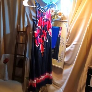 INC international concepts sleeve less knee high light dress